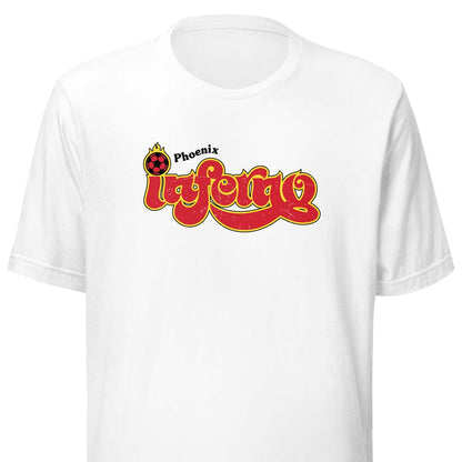 Phoenix Inferno MISL Soccer Unisex Retro T-shirt