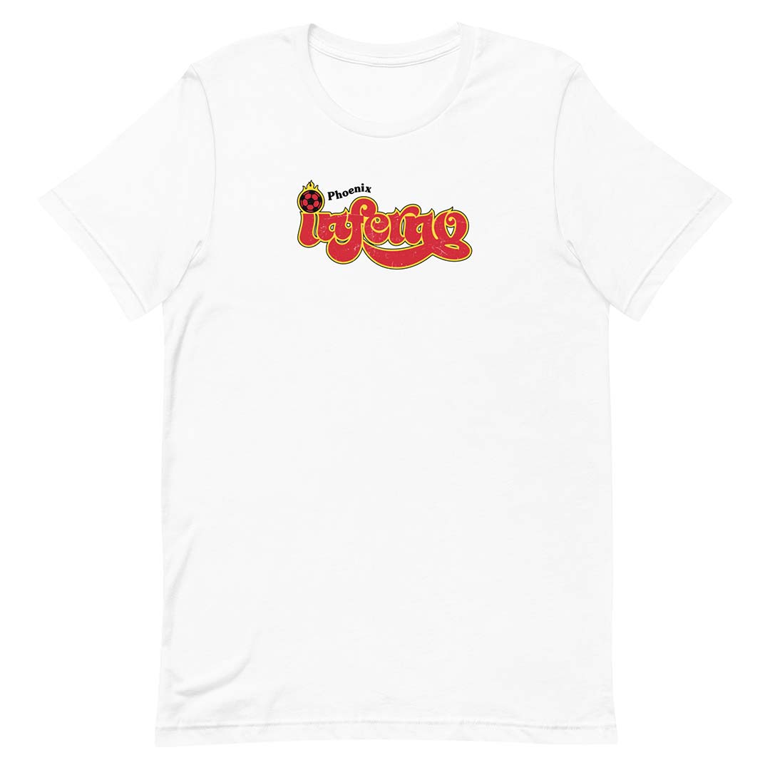 Phoenix Inferno MISL Soccer Unisex Retro T-shirt