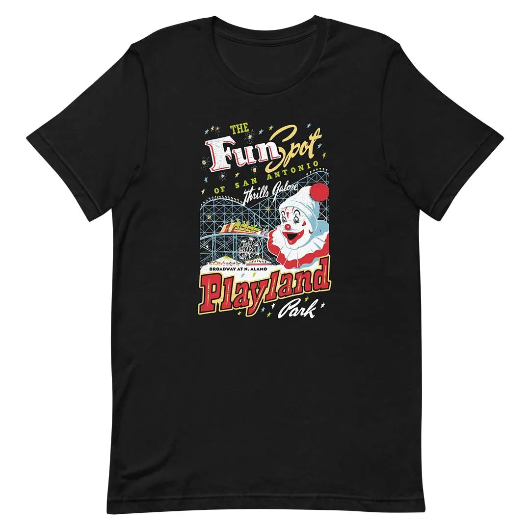 Playland Park San Antonio Unisex Retro T-shirt