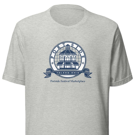 Portside Festival Marketplace Toledo Unisex Retro T-shirt