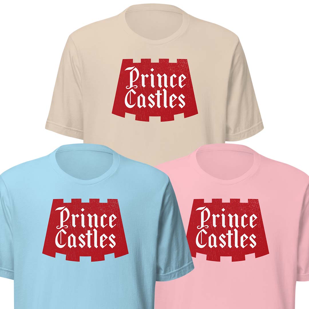 Prince Castles Unisex Retro T-shirt