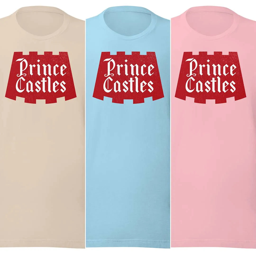 Prince Castles Unisex Retro T-shirt