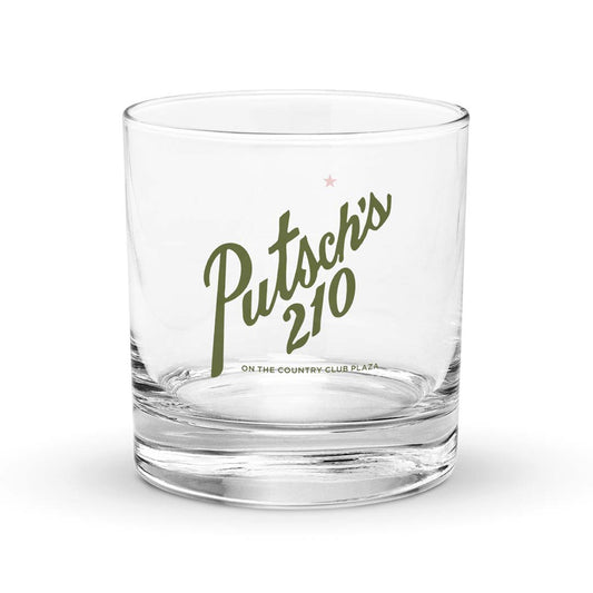 Putsch's 210 Restaurant & Cocktail Bar Kansas City Rocks Highball Cocktail Glass