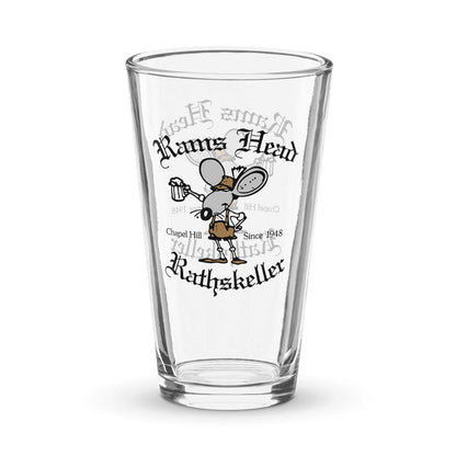 Ram's Head Rathskeller Chapel Hill Shaker Pint Glass
