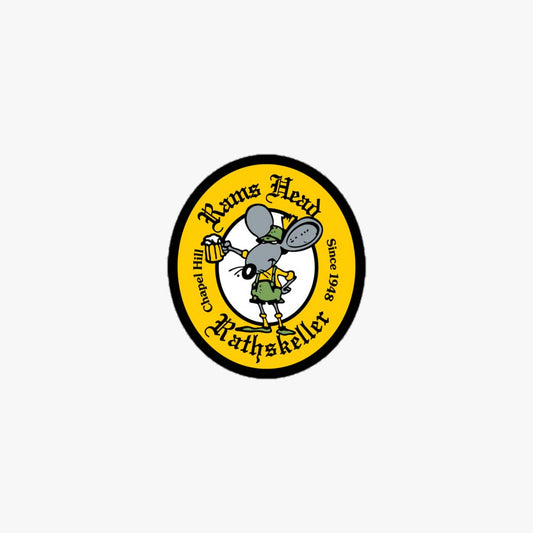 Ram's Head Rathskeller Chapel Hill Retro Sticker