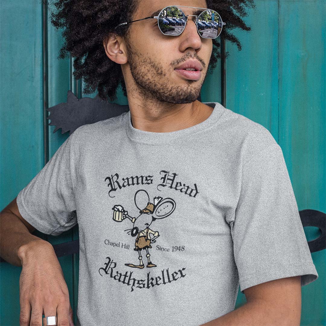 Ram's Head Rathskeller Chapel Hill Unisex Retro T-shirt