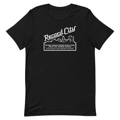 Record City Chicago Unisex Retro T-shirt