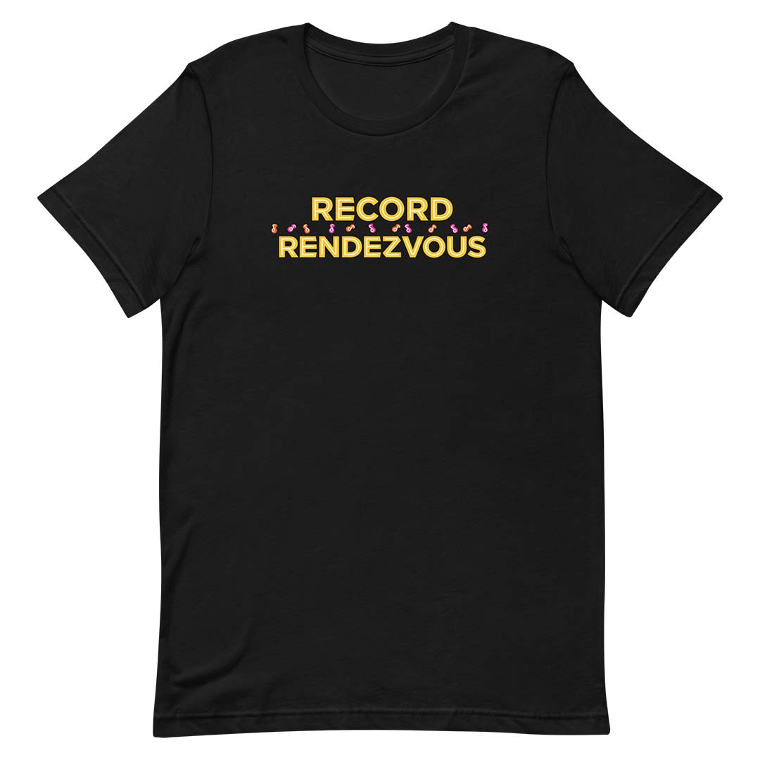 Record Rendezvous Cleveland Unisex Retro T-shirt