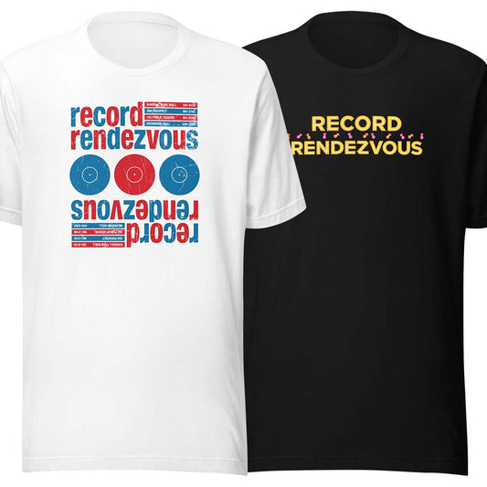 Record Rendezvous Cleveland Unisex Retro T-shirt