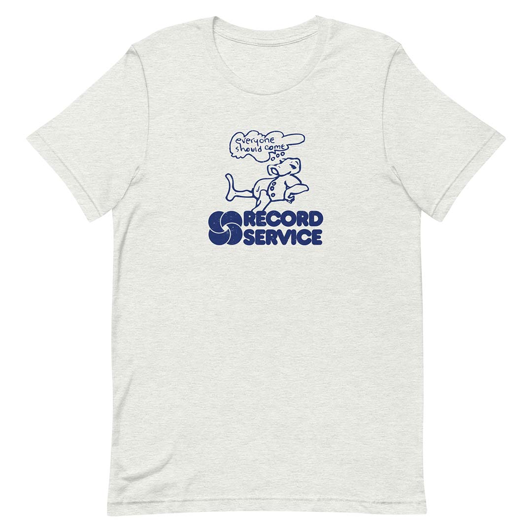 Record Service Music Champaign Normal Unisex Retro T-shirt