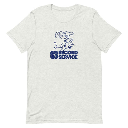 Record Service Music Champaign Normal Unisex Retro T-shirt