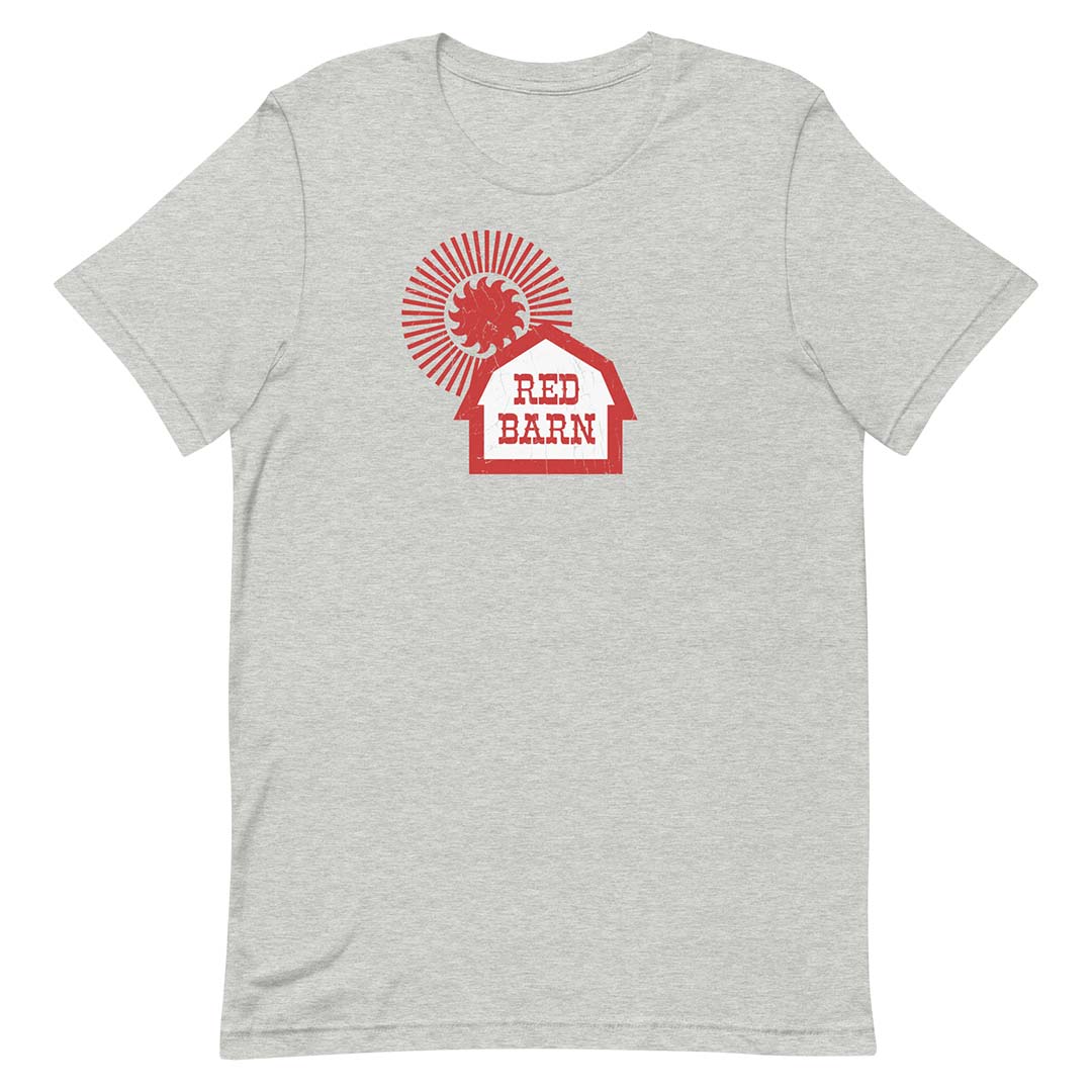 Red Barn Restaurant Unisex Retro T-shirt