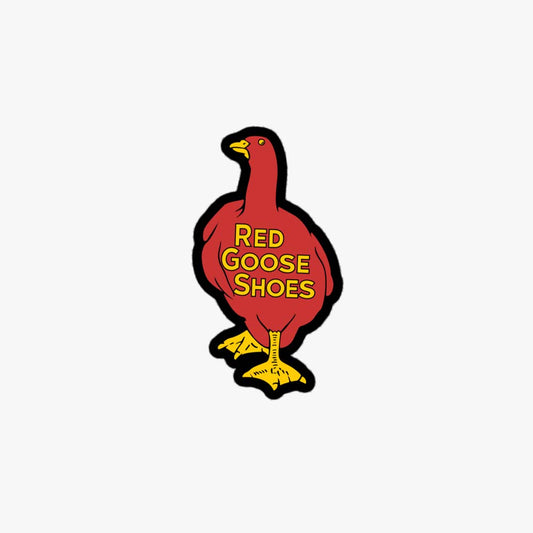 Red Goose Shoes Retro Sticker