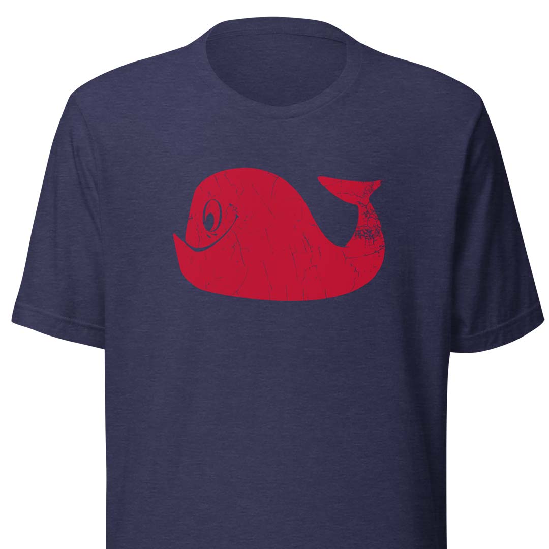 Red Whale Rockford Unisex Retro T-shirt