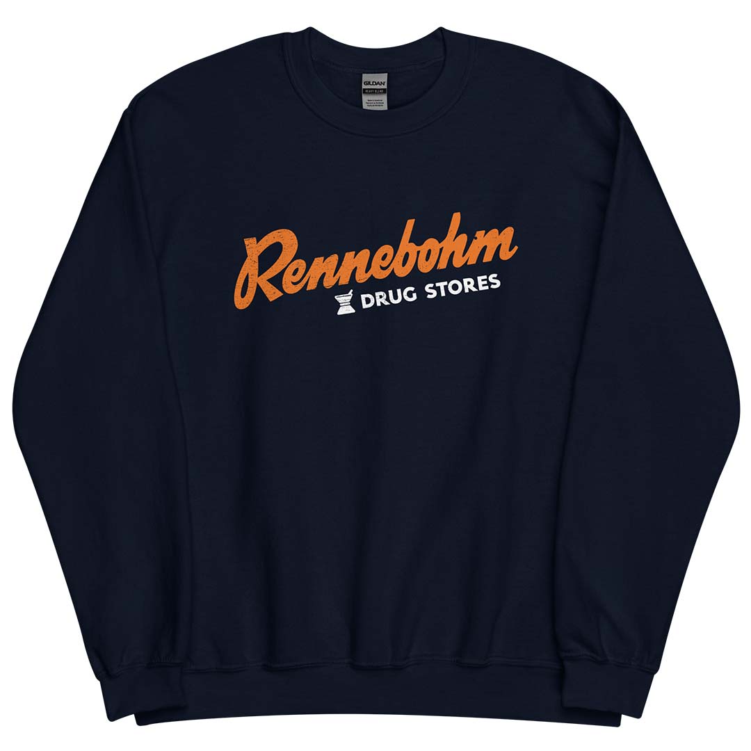 Rennebohm Drug Stores Madison Unisex Retro Crewneck Sweatshirt