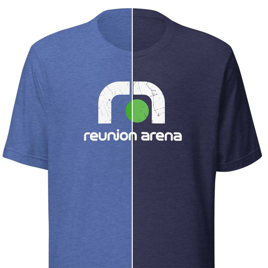 Reunion Arena Dallas Unisex Retro T-shirt