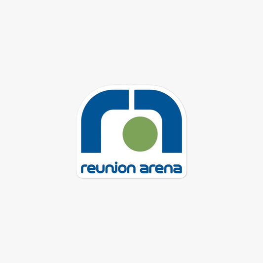 Reunion Arena Dallas Retro Sticker