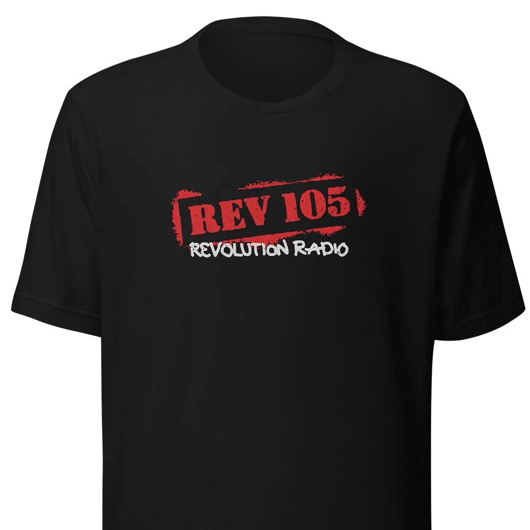 Rev 105 Revolution Radio Twin Cities Unisex Retro T-shirt