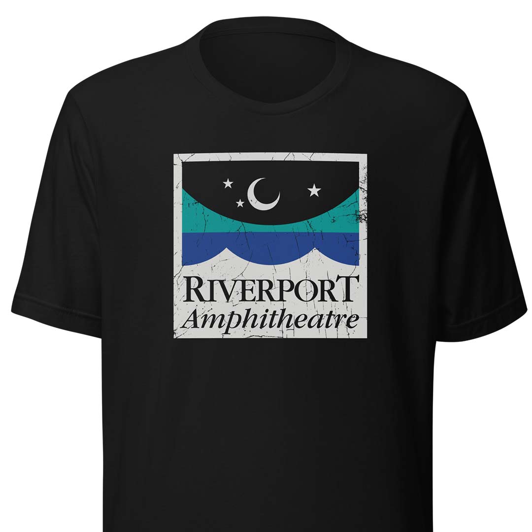 Riverport Amphitheatre St. Louis Unisex Retro T-shirt