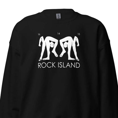 Rock Island Nightclub Denver Unisex Retro Crewneck Sweatshirt