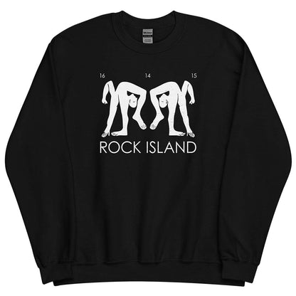 Rock Island Nightclub Denver Unisex Retro Crewneck Sweatshirt