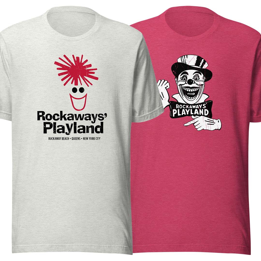 Rockaways' Playland Amusement Park Queens Unisex Retro T-shirt