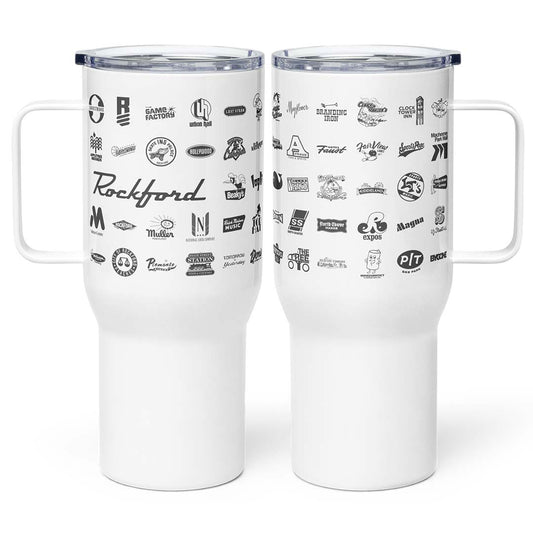 Rockford Bygone Brands Tumbler Travel Mug with Handle