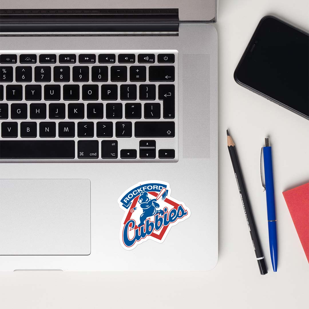 Rockford Cubbies Baseball Sticker