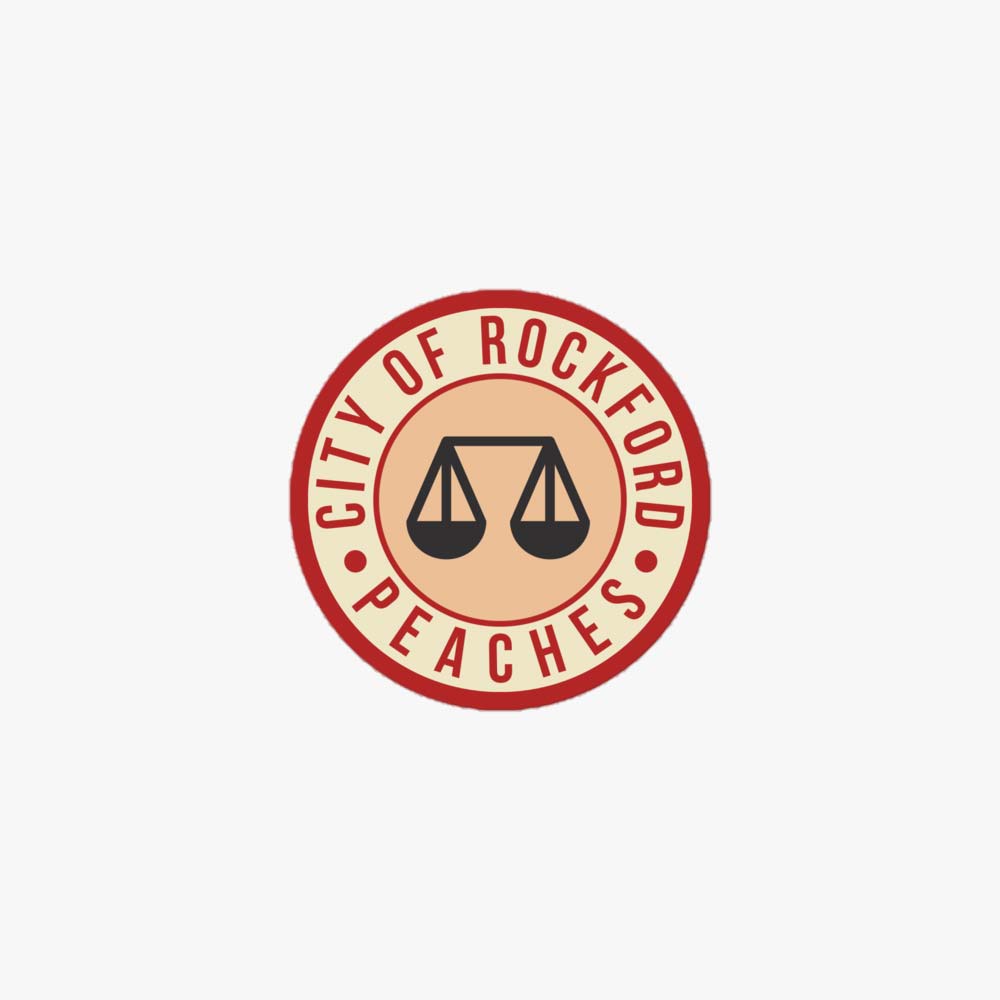 Rockford Peaches Sticker