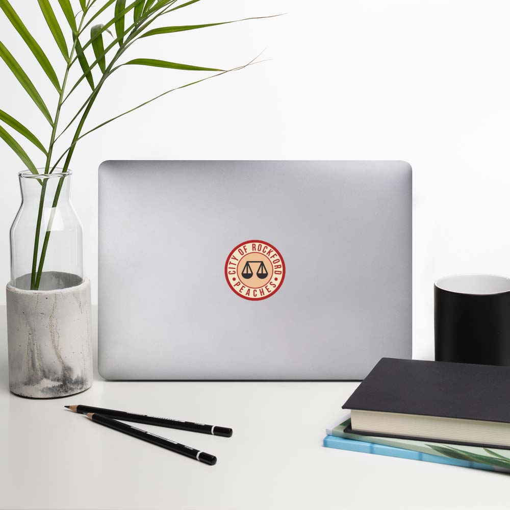 Rockford Peaches Sticker