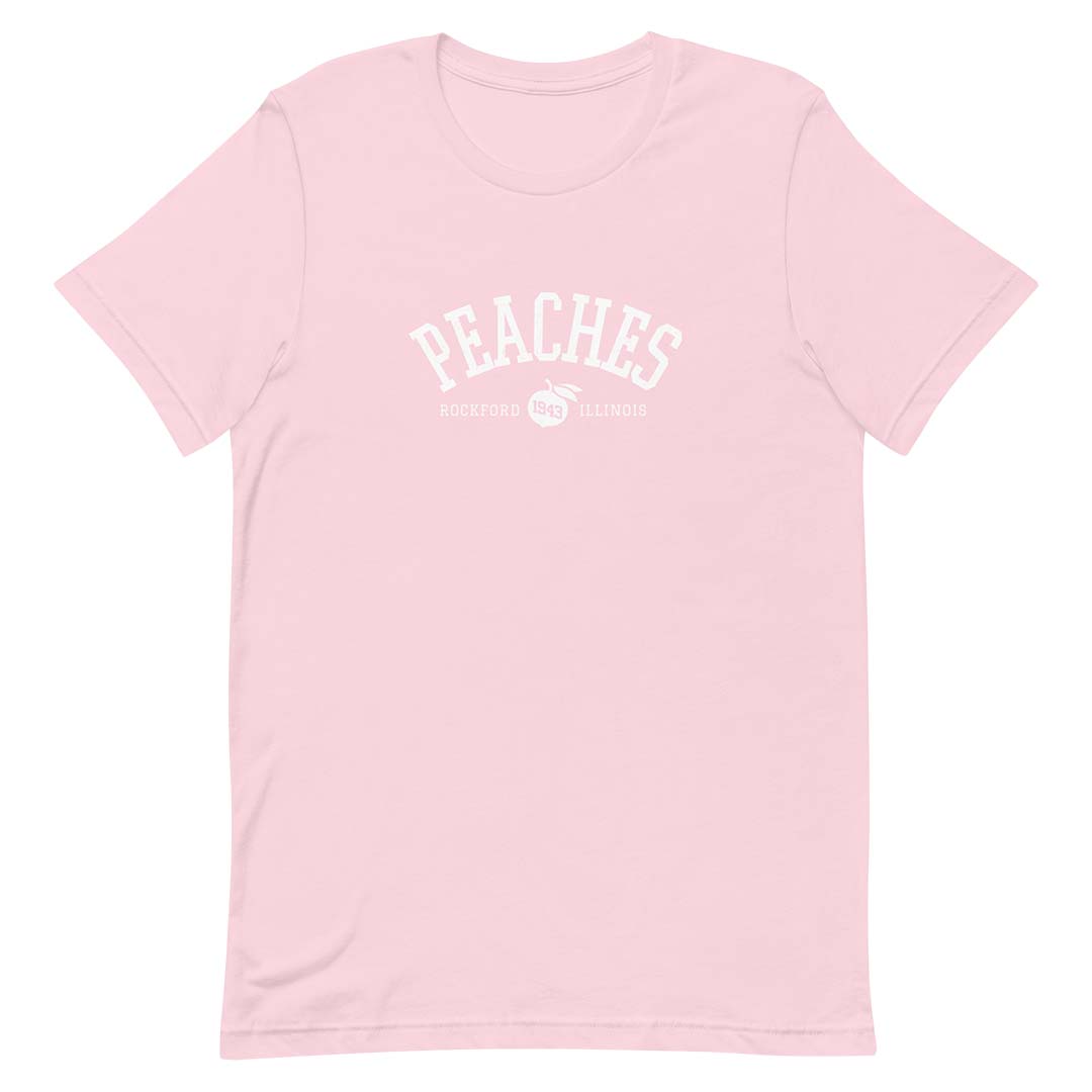 Rockford Peaches Spring Training Unisex Retro T-shirt