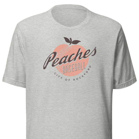 Rockford Peaches Baseball Unisex Retro T-shirt