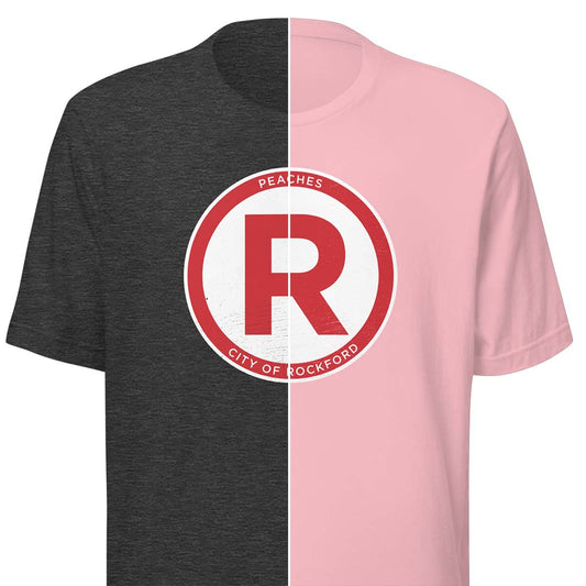 Rockford Peaches (R) Unisex Retro T-shirt