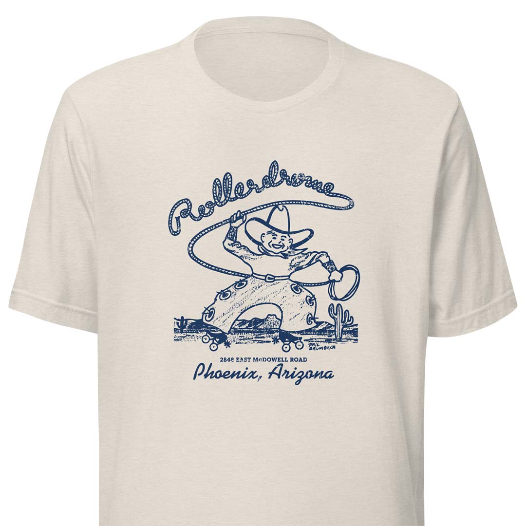Rollerdrome Phoenix Unisex Retro T-shirt