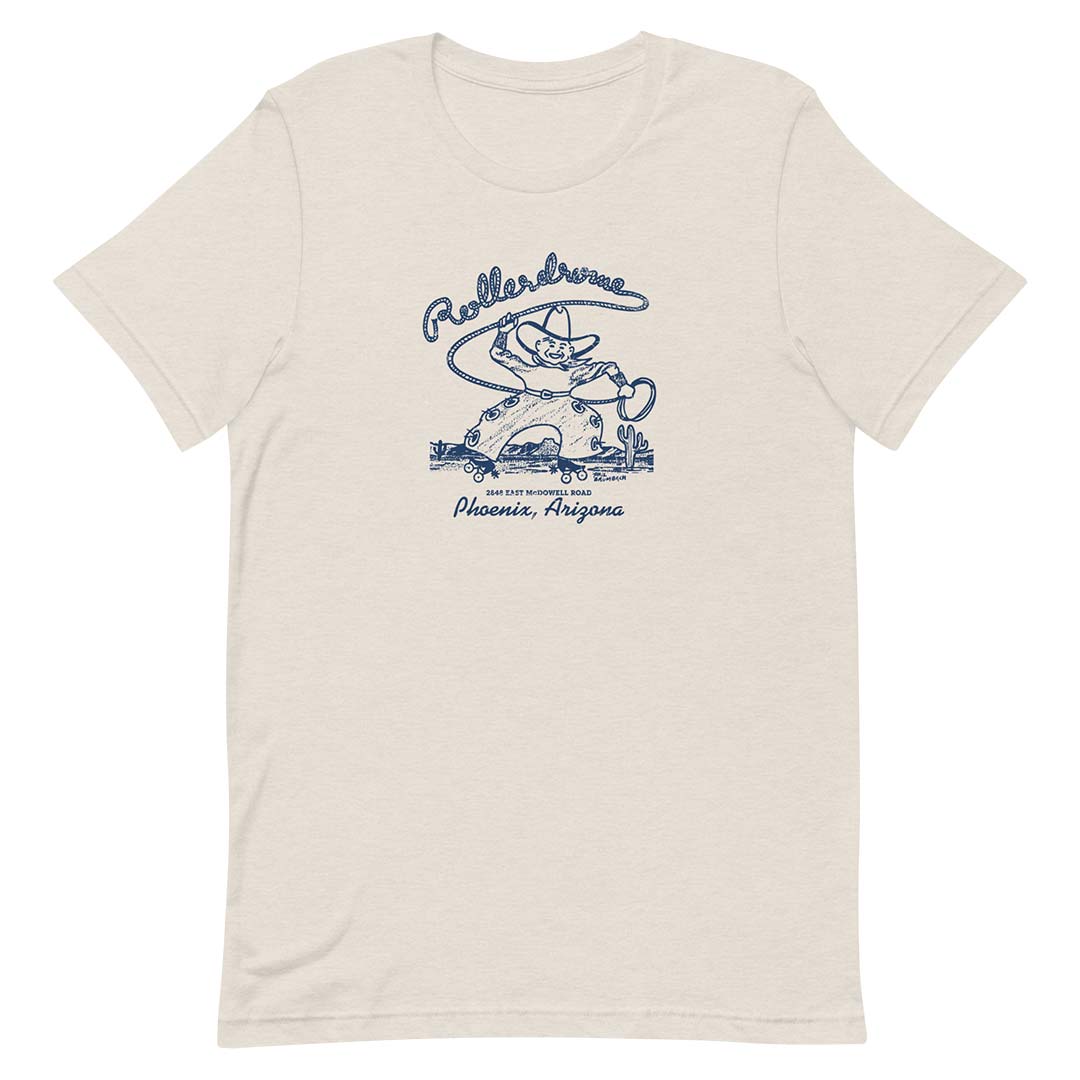 Rollerdrome Phoenix Unisex Retro T-shirt