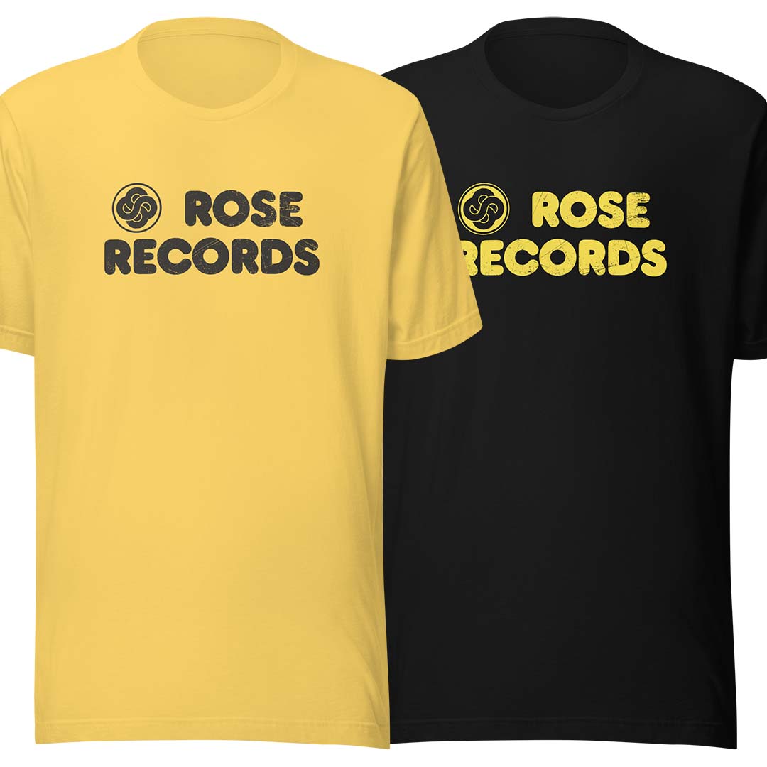 Rose Records Chicago Unisex Retro T-shirt