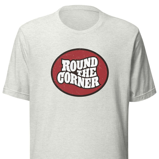Round the Corner Charcoal Hamurgers Unisex Retro T-shirt