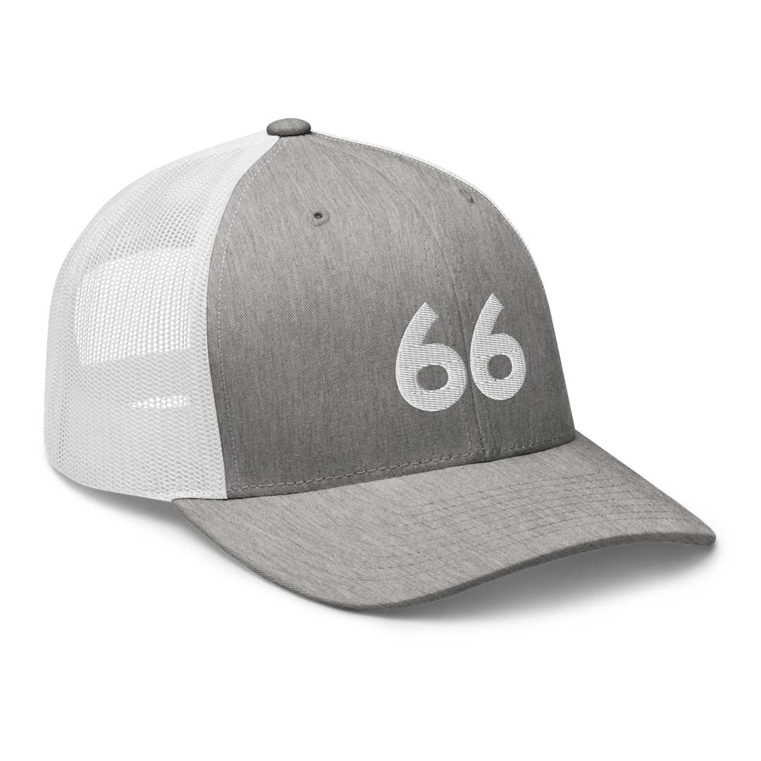 Route 66 Highway Retro Trucker Hat
