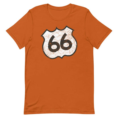 Route 66 Highway Unisex Retro T-shirt