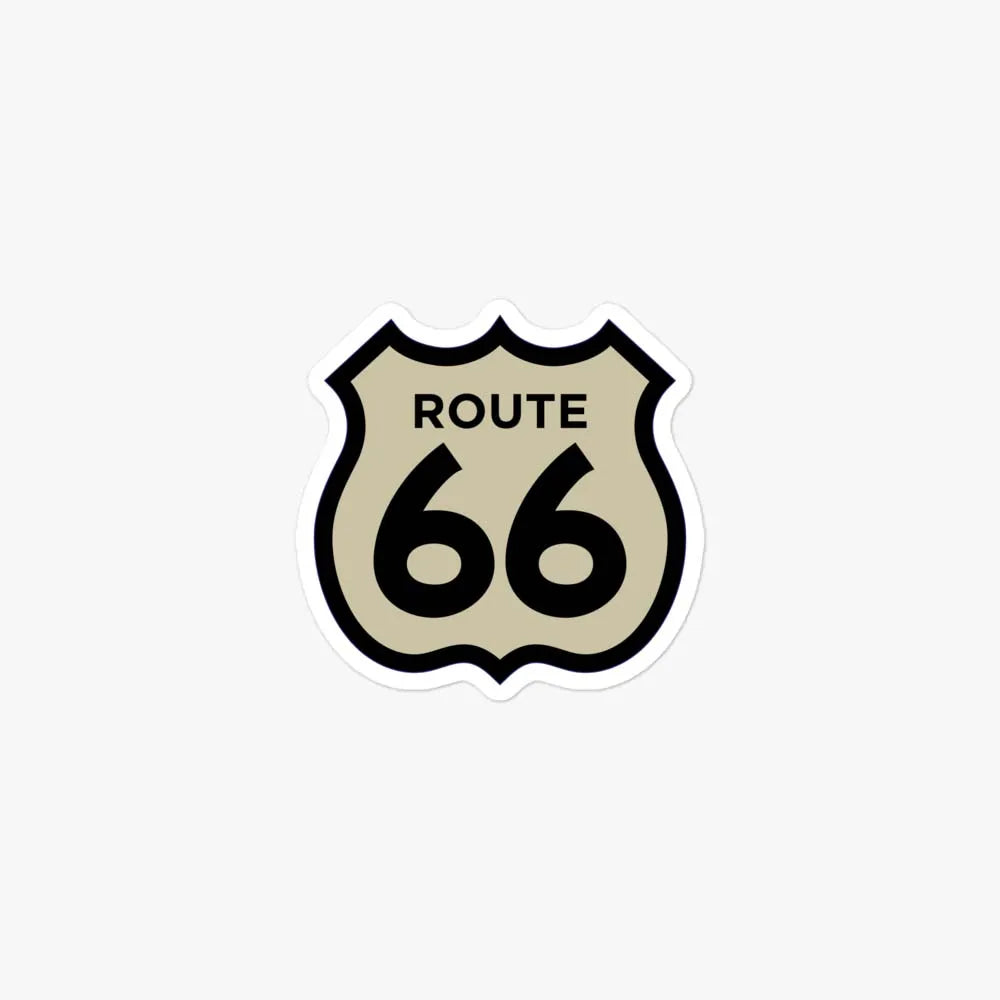 Route 66 Highway Sticker