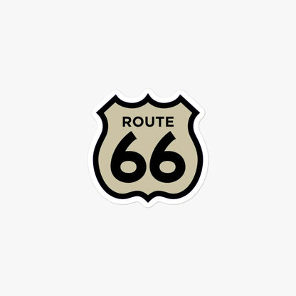 Route 66 Highway Sticker