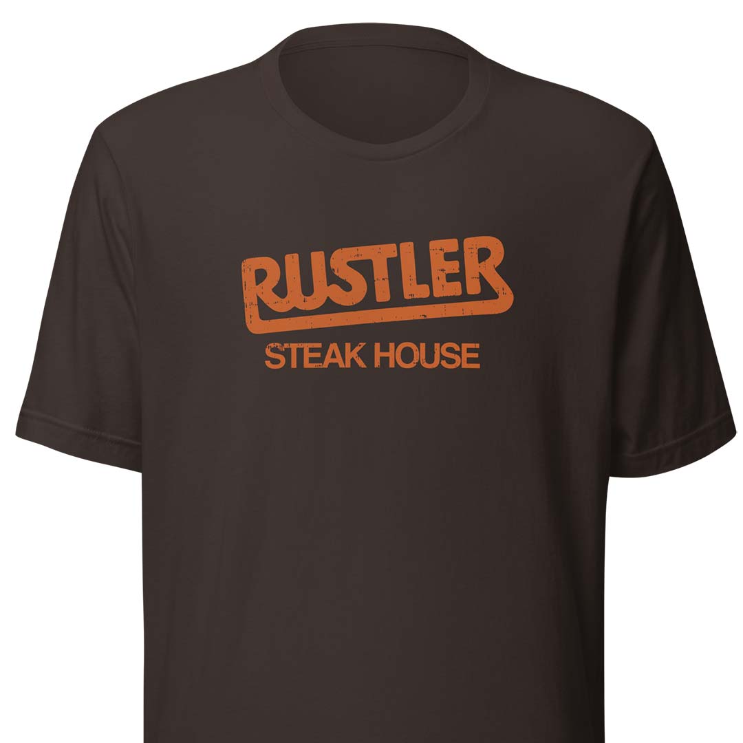 Rustler Steak House Unisex Retro T-Shirt