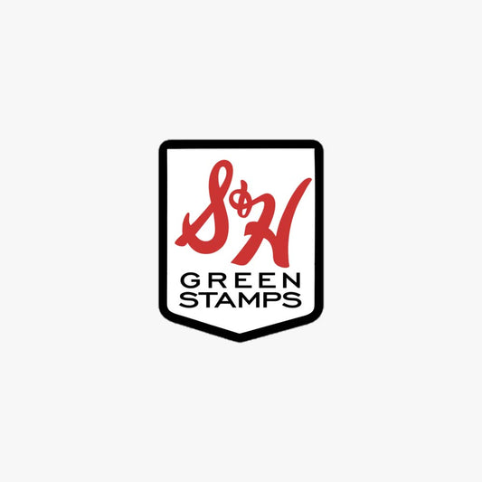 S&H Green Stamps Retro Sticker