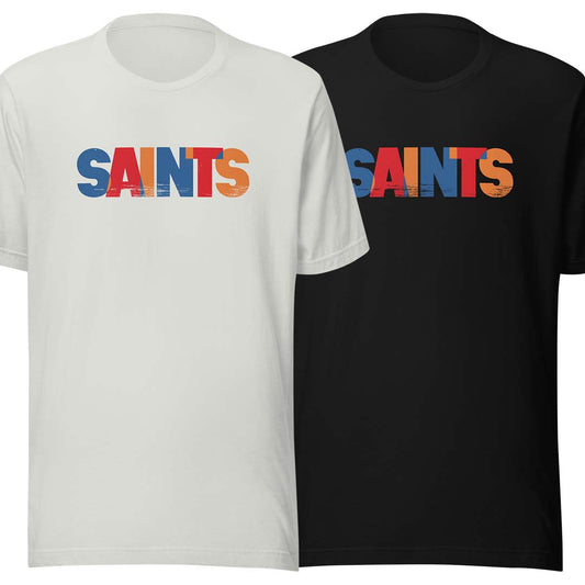 Saints Roller Skating St. Louis Unisex Retro T-shirt