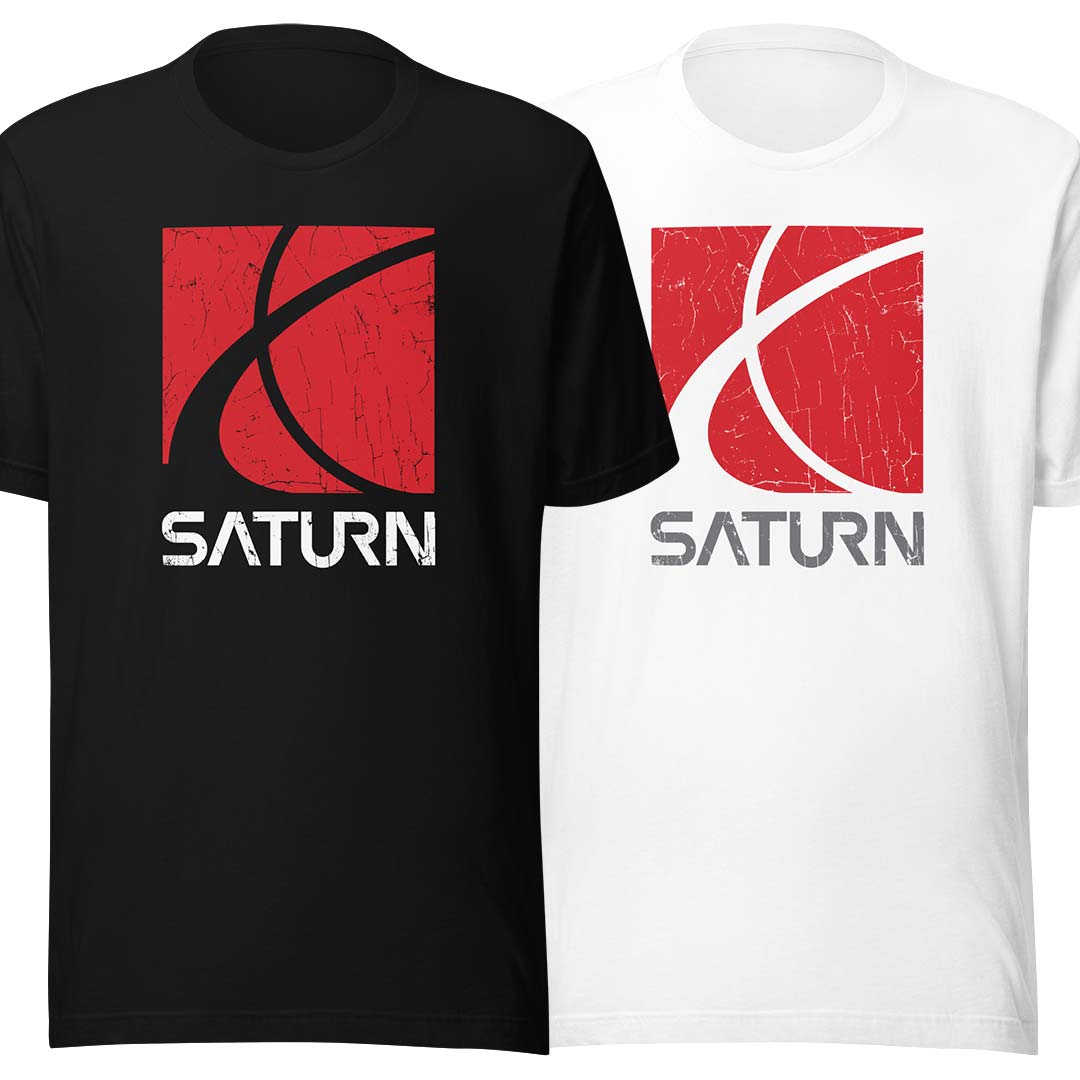 Saturn Motors Unisex Retro T-shirt