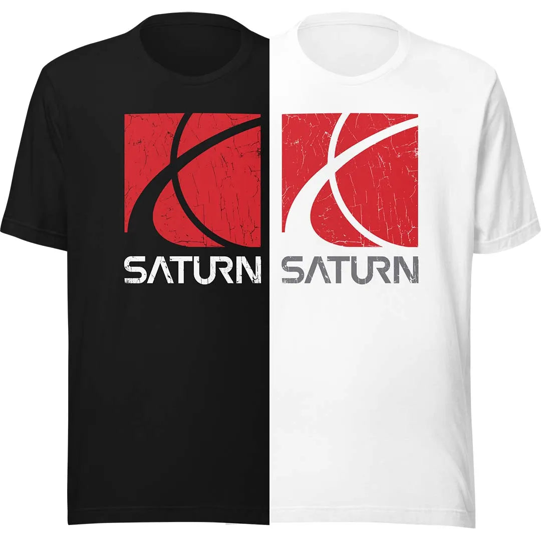 Saturn Motors Unisex Retro T-shirt