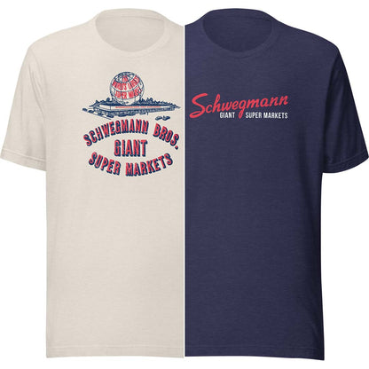 Schwegmann Giant Supermarkets New Orleans Unisex Retro T-shirt