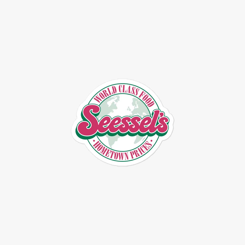 Seessel’s Grocery Memphis Retro Sticker