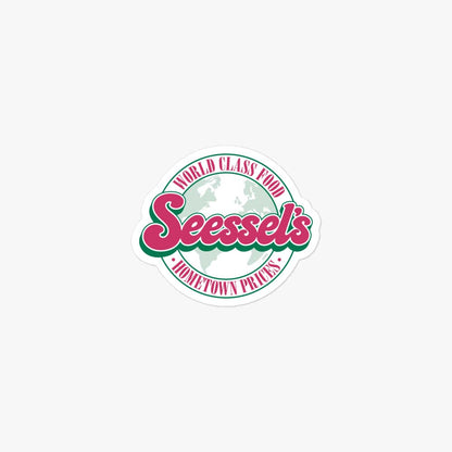 Seessel’s Grocery Memphis Retro Sticker