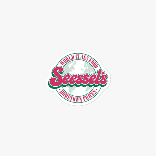 Seessel’s Grocery Memphis Retro Sticker